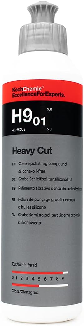 Heavy Cut Coarse Polishing Compound, Silicone-Oil-Free, 1 Liter, Pack of 2 T794