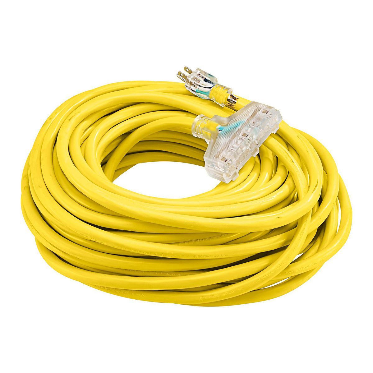 100 ft. 10/3 Gauge Triple-Tap Extension Cord Q1673