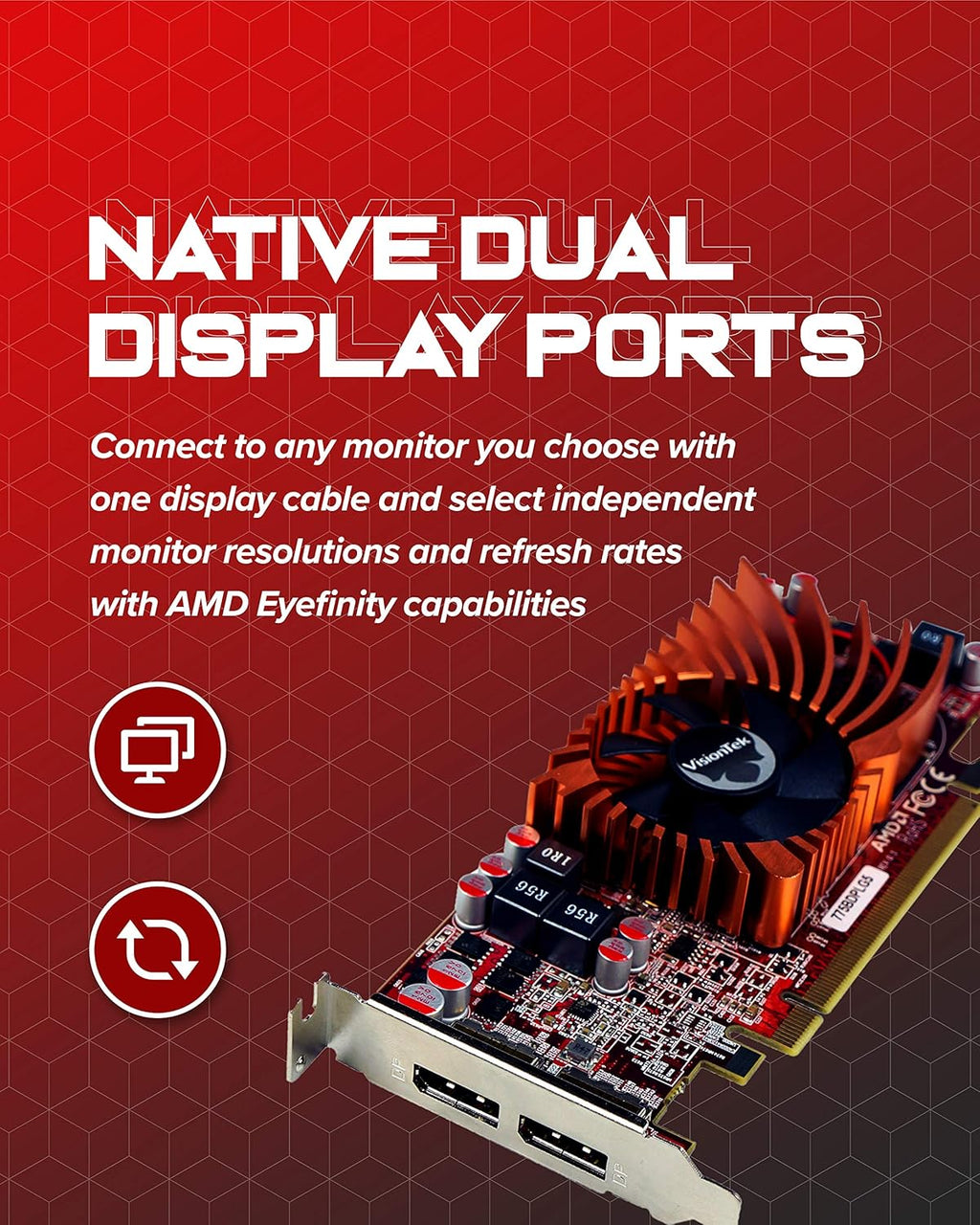 2GB GDDR5 SFF Graphics Card with DisplayPort 1.2 L85458