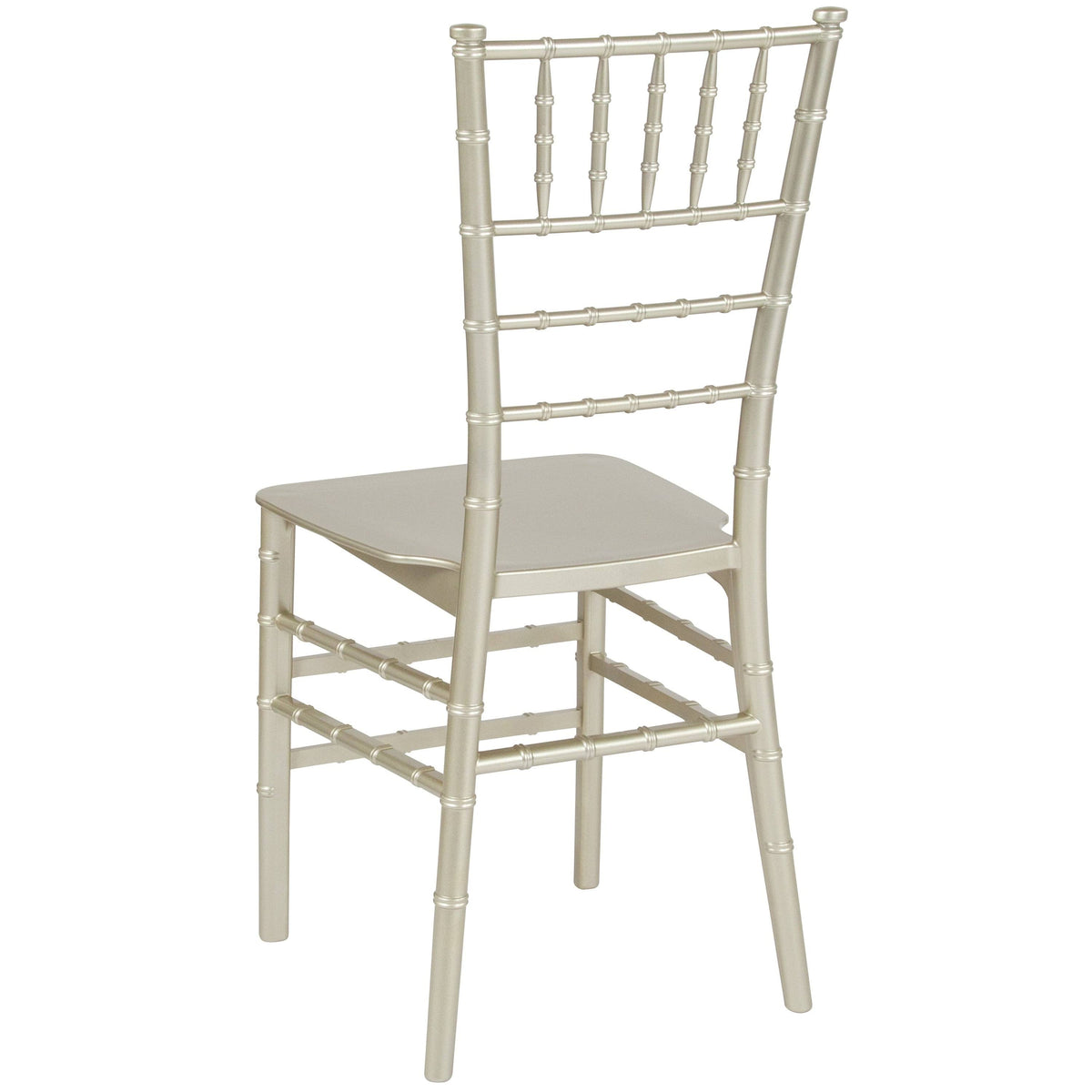 2 Pack Gold Resin Stacking Chiavari Chair B56807