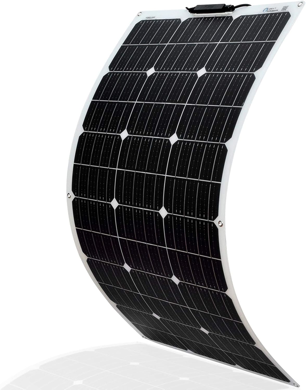 Flexible Monocrystalline Solar Panel 100W 12V X966