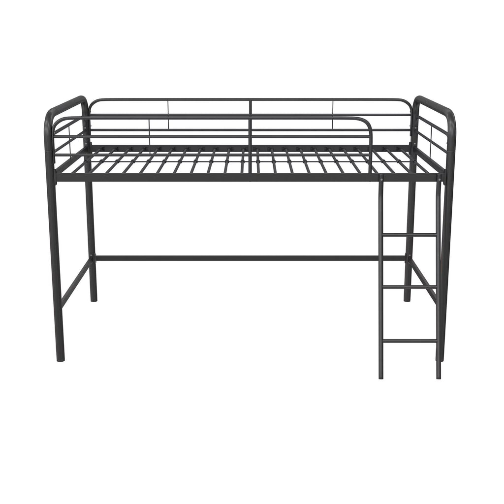 Black Twin Metal Kids Loft Bed B262342