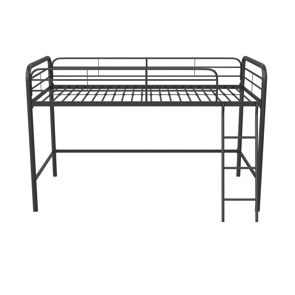 Black Twin Metal Kids Loft Bed B262342