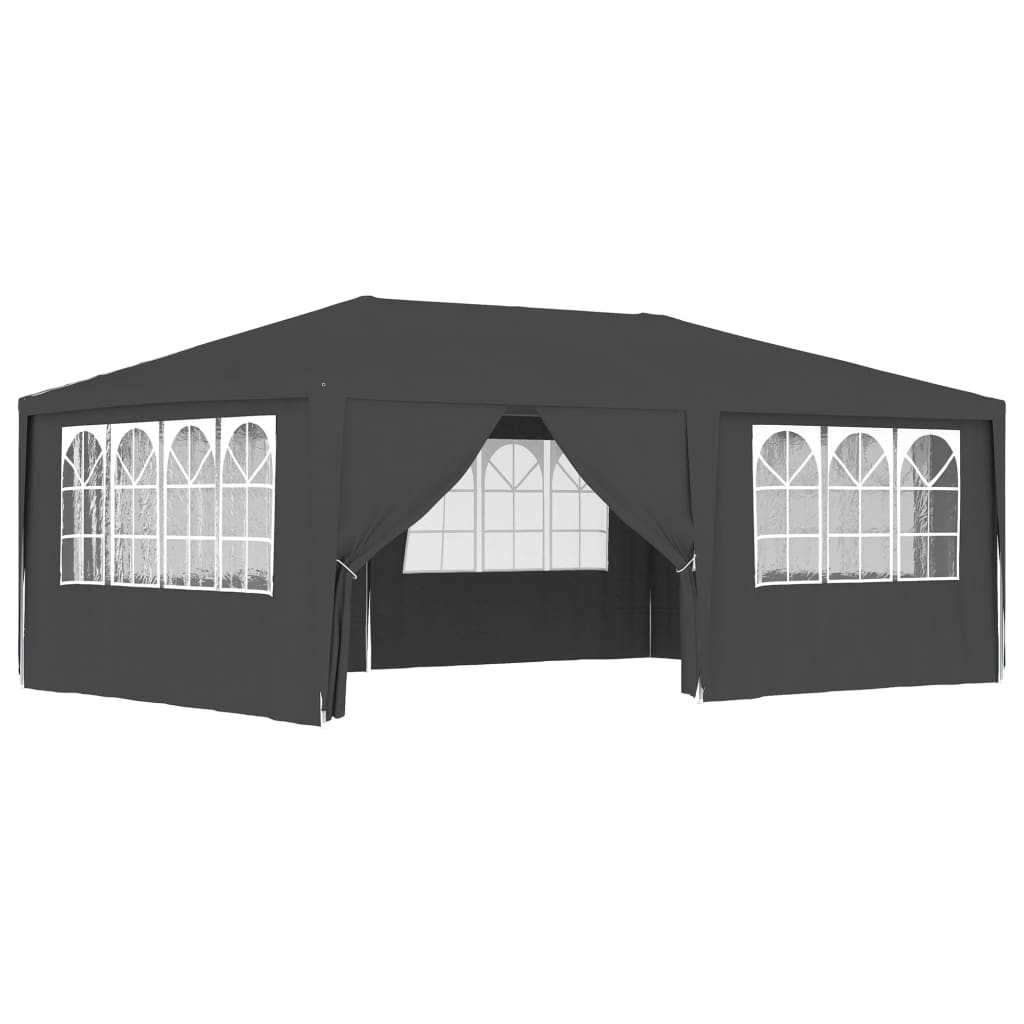 Party Tent with Side Walls 6.6'x6.6' Anthracite A81771