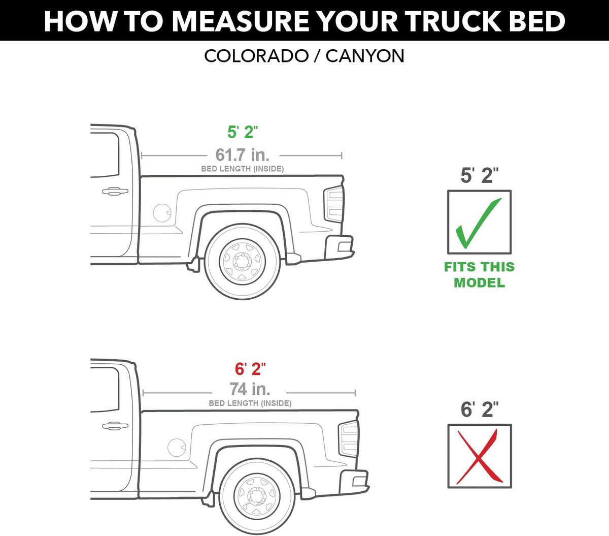 Hard Tri-Fold Truck Bed Tonneau Cover S2055