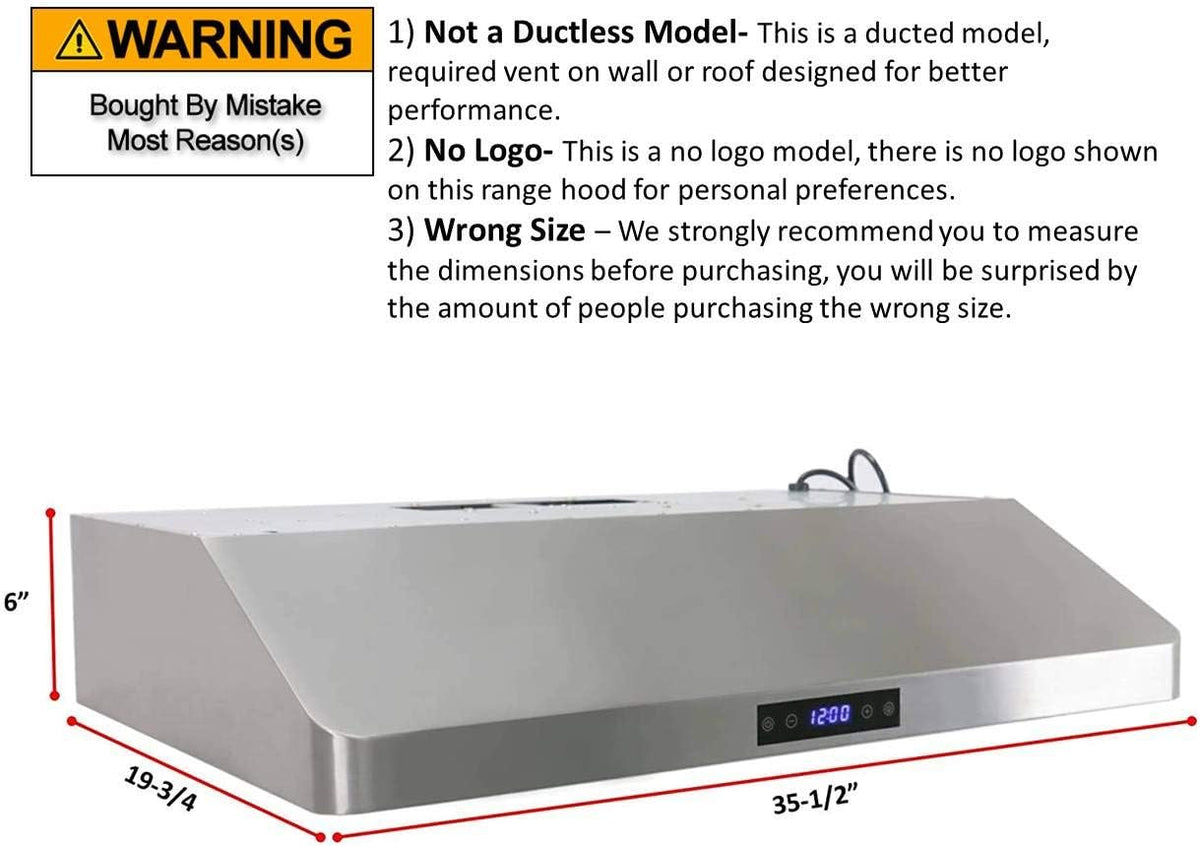 30 Inch Under Cabinet Stainless Steel Range Hood with Baffle Filters V200