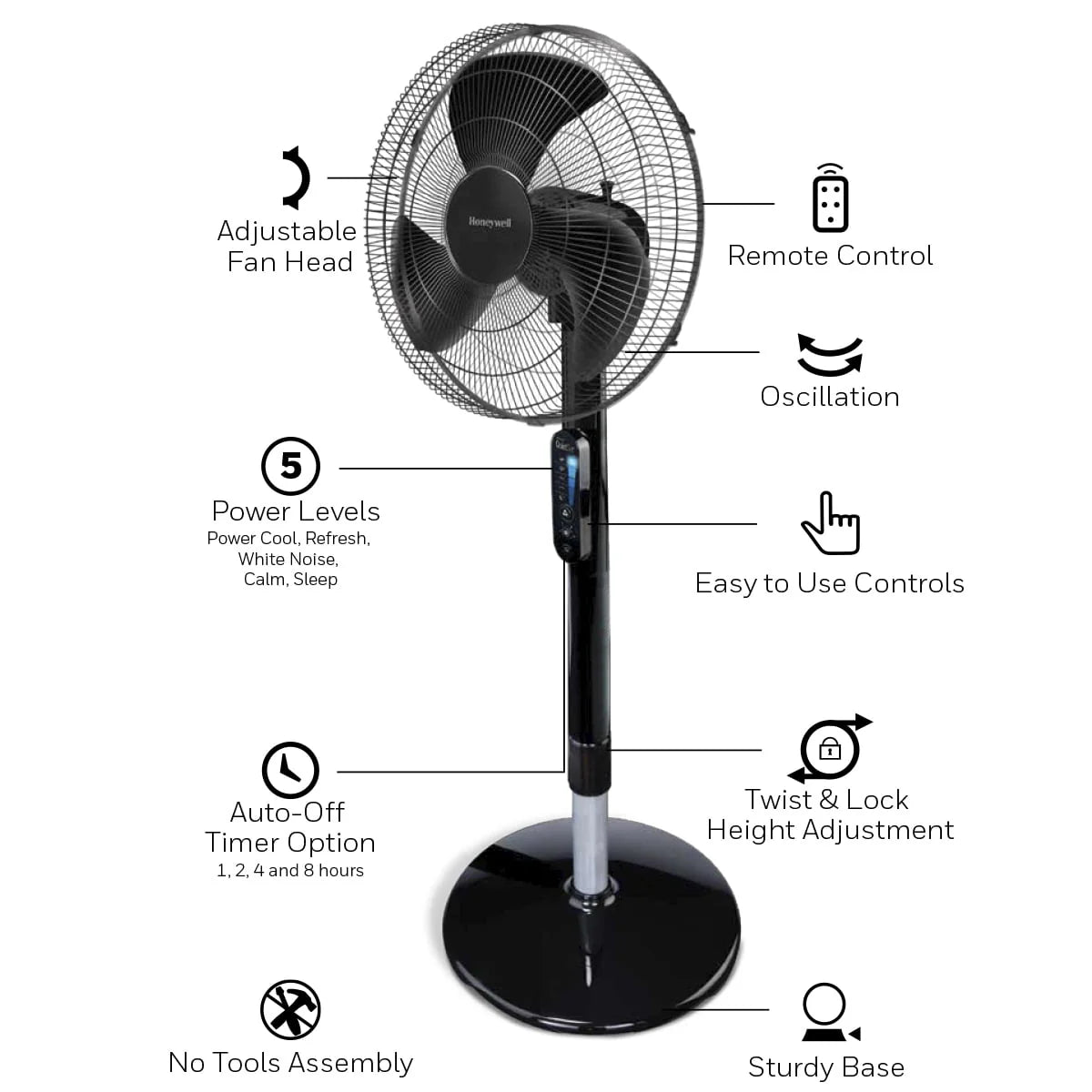 16” Electric Stand Fan G73032