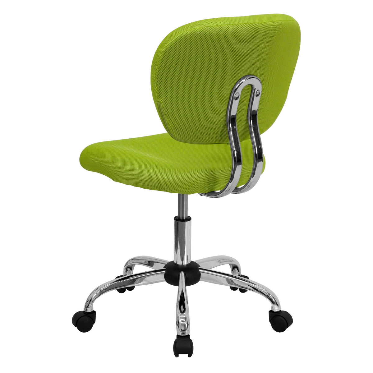 Yellow Mid-Back Mesh Padded Swivel Task Office Chair E491632
