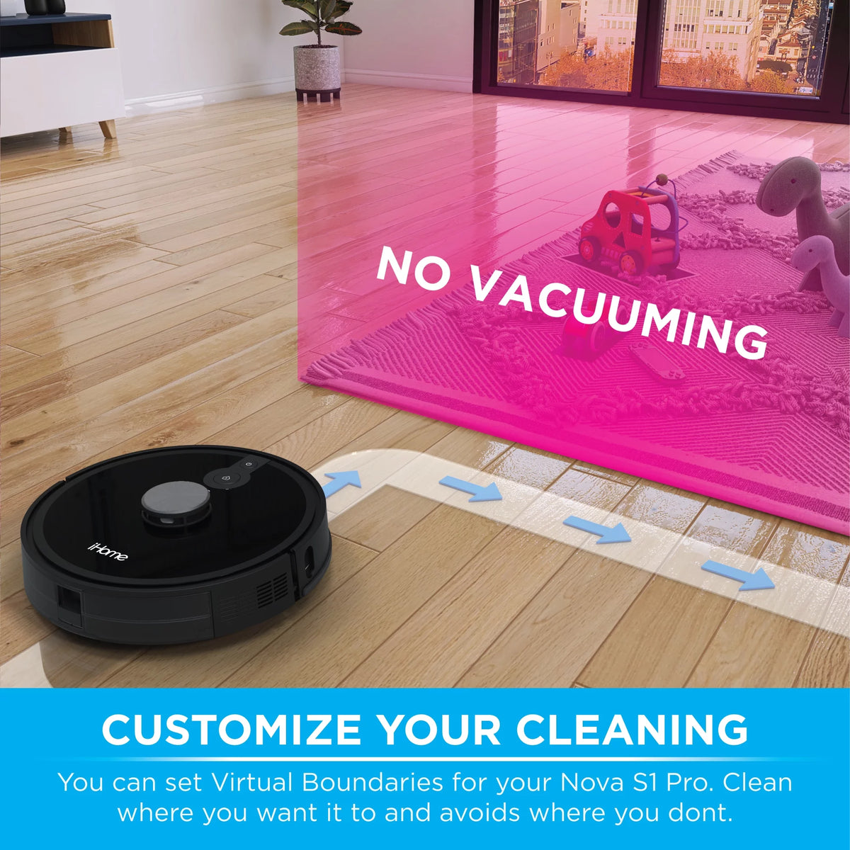 Self Empty Robot Vacuum F399
