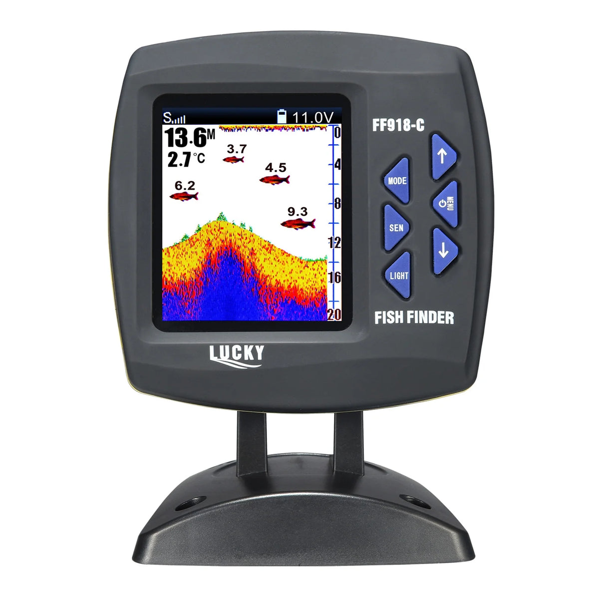 Fish Wired LCD Monitor Portable Fish Locator Camera N6401