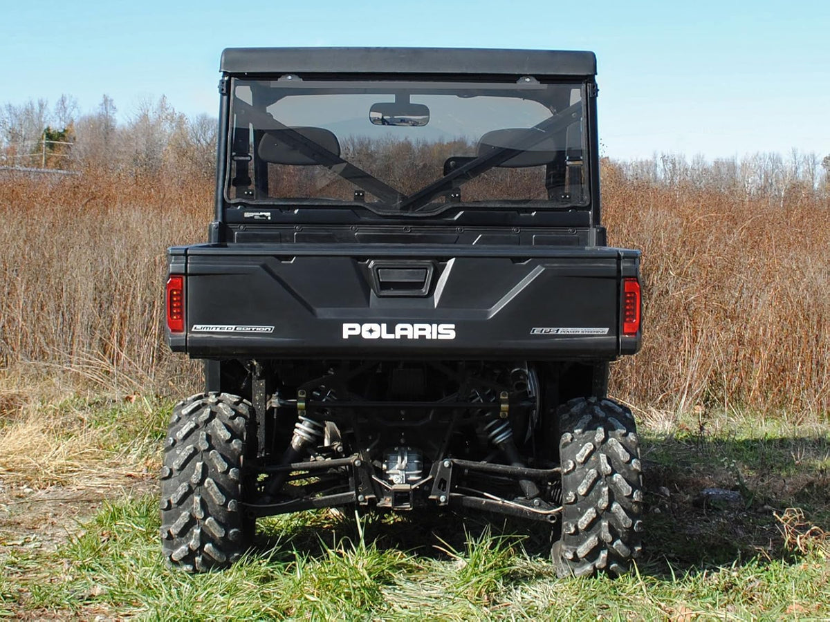 Rear Windshield for Polaris Ranger 900 / Crew, 1/4 Thick Light Tint Polycarbonate I667321