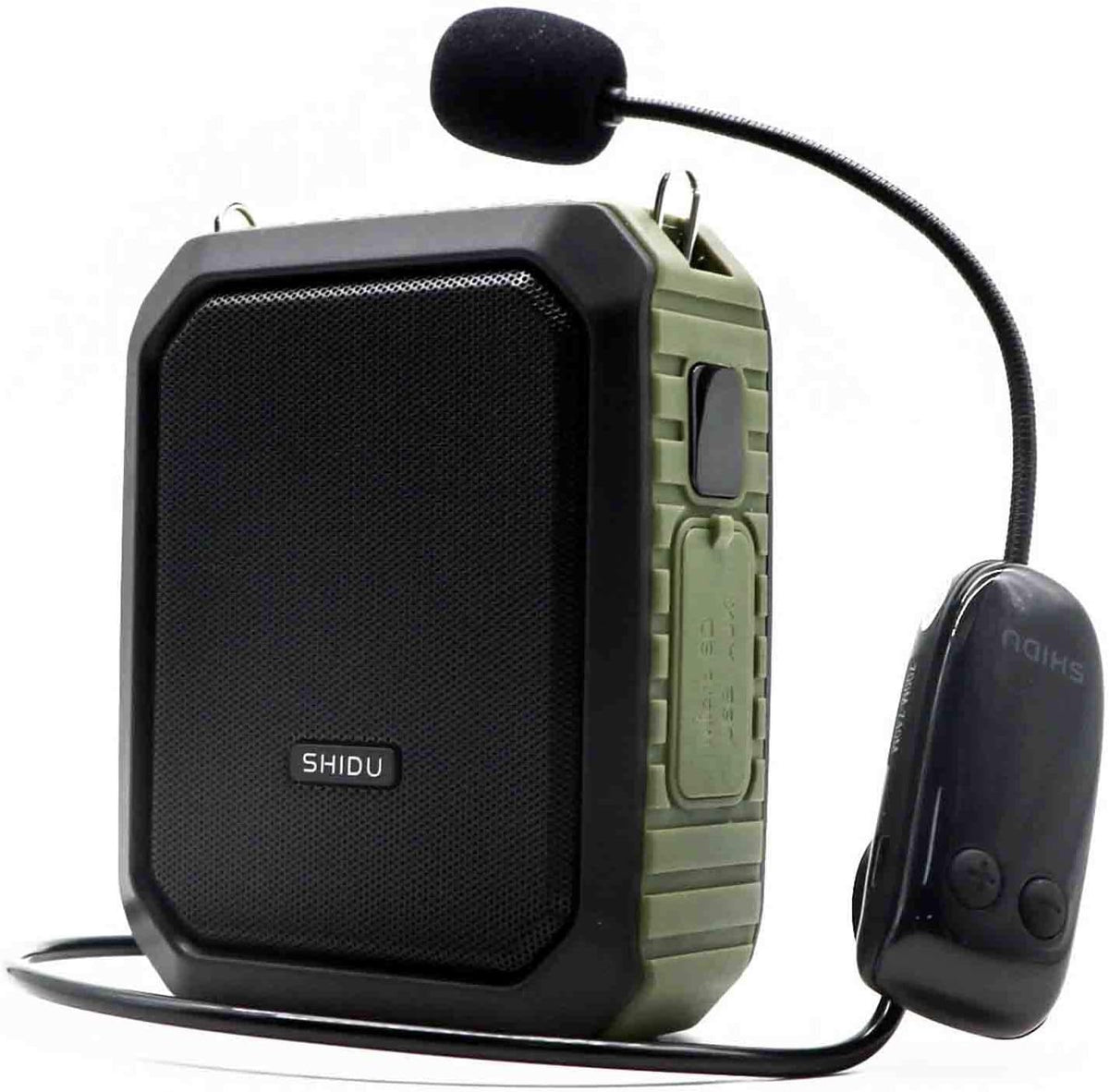 Portable Voice Amplifier with Microphone Headset Wireless 18W Waterproof Z774042