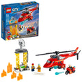 Fire Rescue Helicopter Building Toy and Playset 212 Pieces Y773