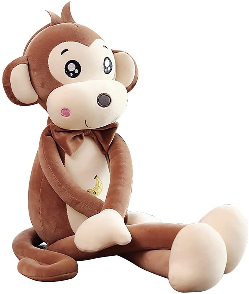 22" Brown Monkey Plush Stuffed Animal Toy G644