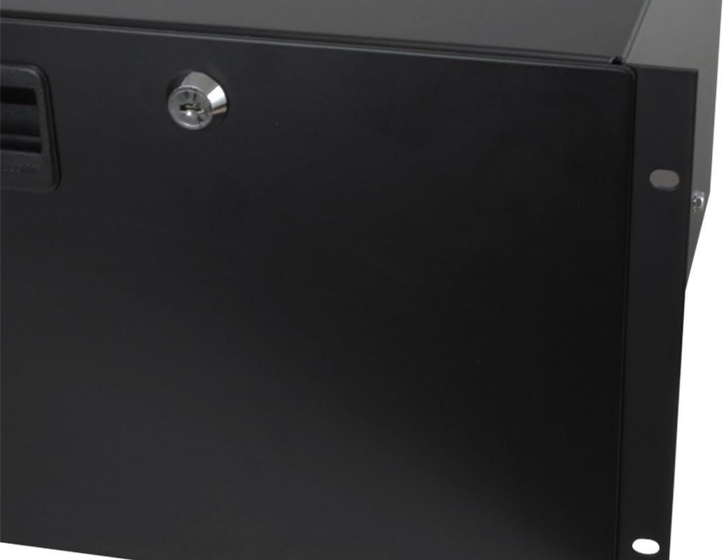 Standard Steel Rack Drawer 5U Sliding with Slam Latch & Keyed Lock M23298