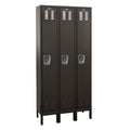 Black 36x22 W x 12x22 D x 78x22 H Locker I198