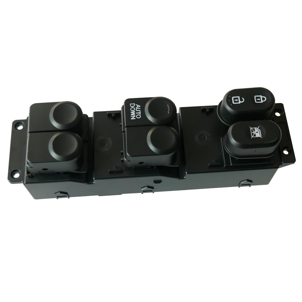 Master Power Window Switch Main Switch Assembly Front Left Driver Side Compatible with 2011-2017 Hyundai Accent 1.6L Pack of 2 B624175
