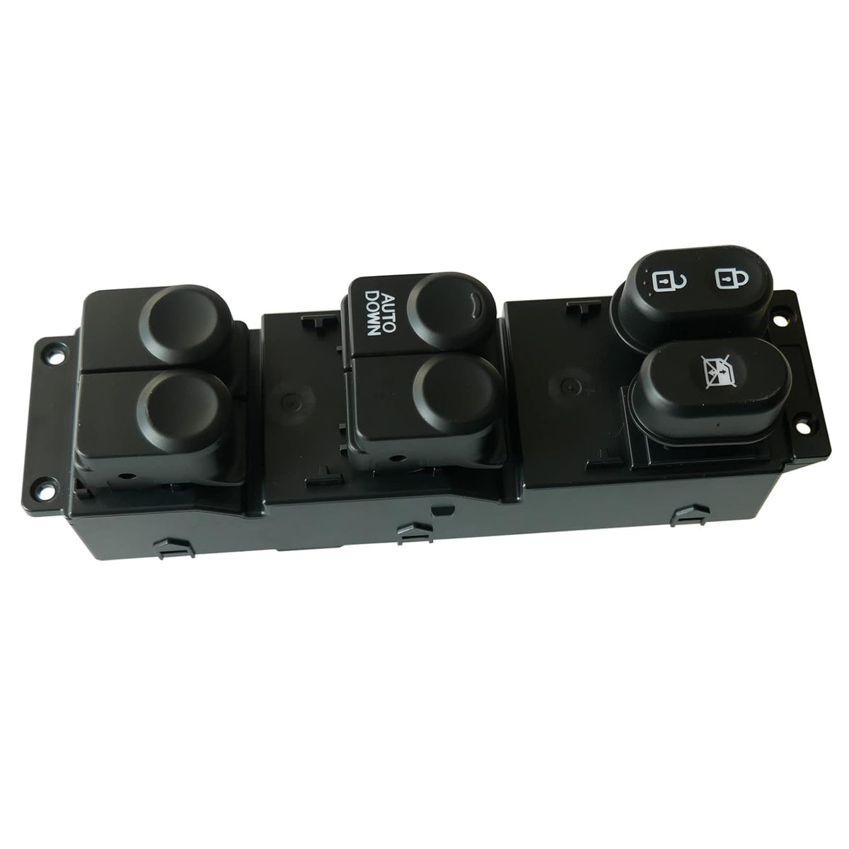 Master Power Window Switch Main Switch Assembly Front Left Driver Side Compatible with 2011-2017 Hyundai Accent 1.6L Pack of 2 B624175