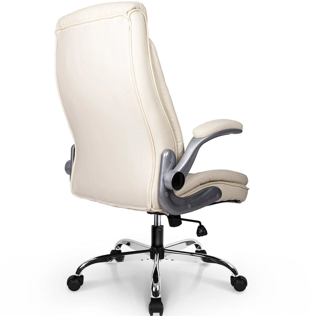 Black Ergonomic High Back Leather Office Chair I39500