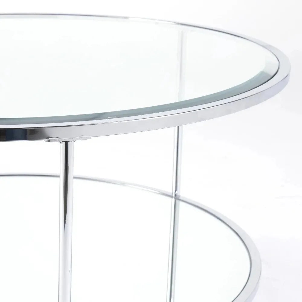 Chrome Coffee Tables O6487