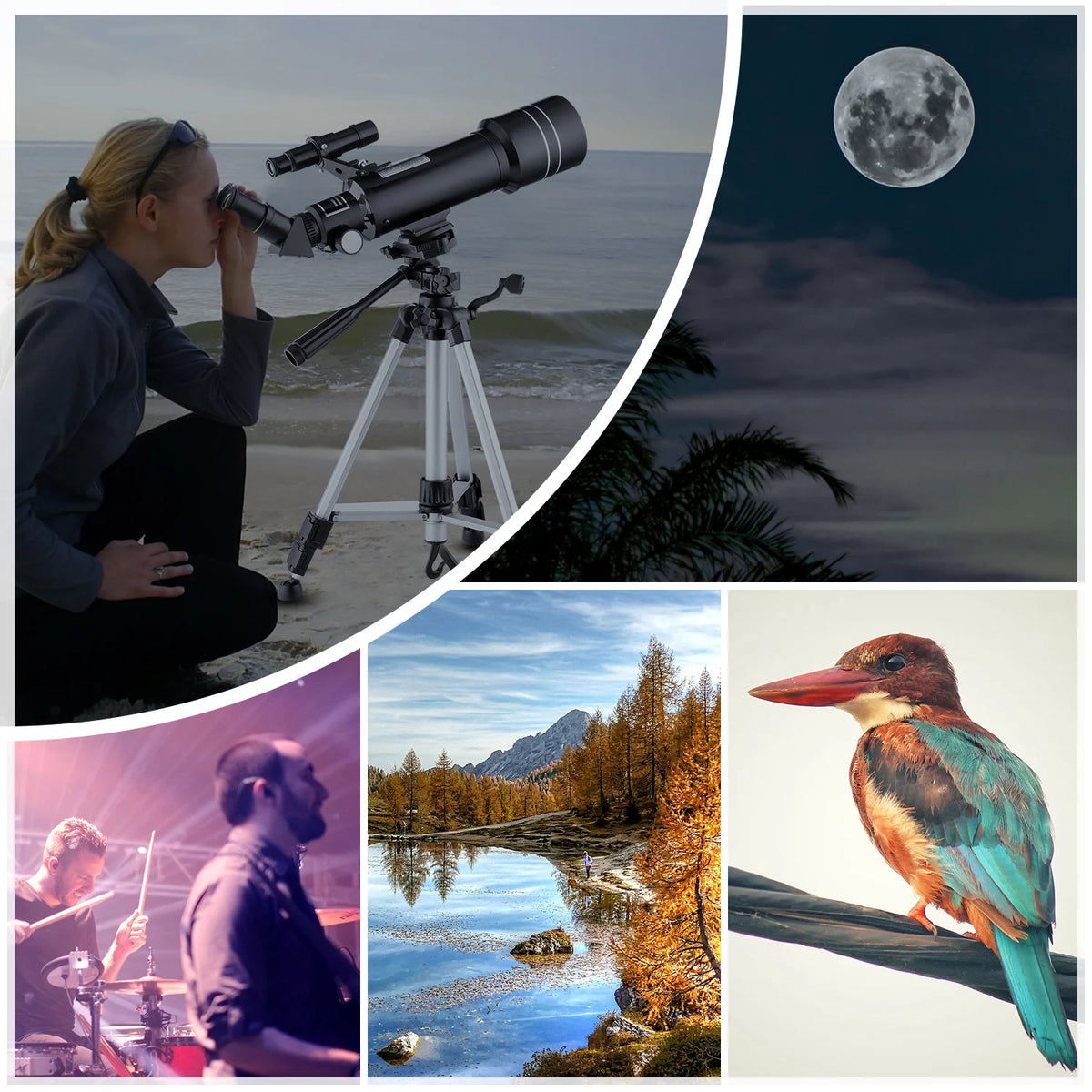 70/400 Refractor Telescope A363