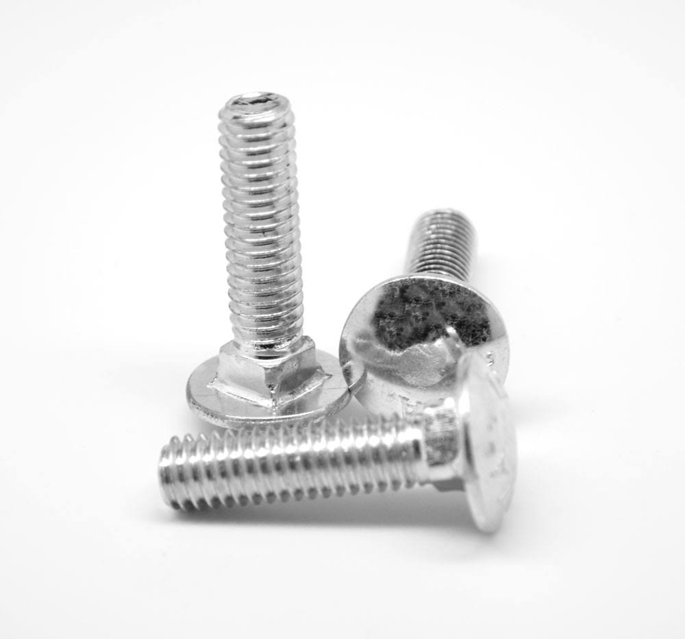 1/2x22-13 x 8x22 (PT) Coarse Thread Carriage Bolt Stainless Steel 18-8 Pk 50 Z64497