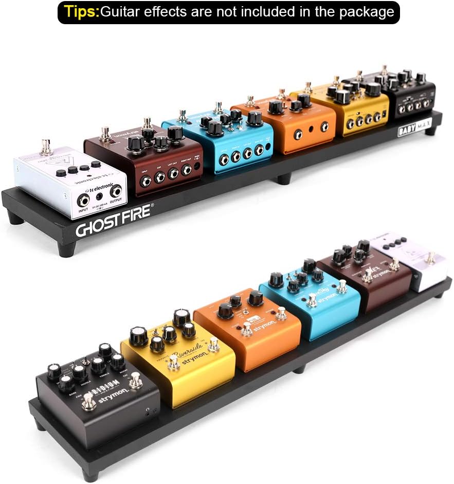 Aluminum Alloy Effect Pedalboard with Carry Bag M802774
