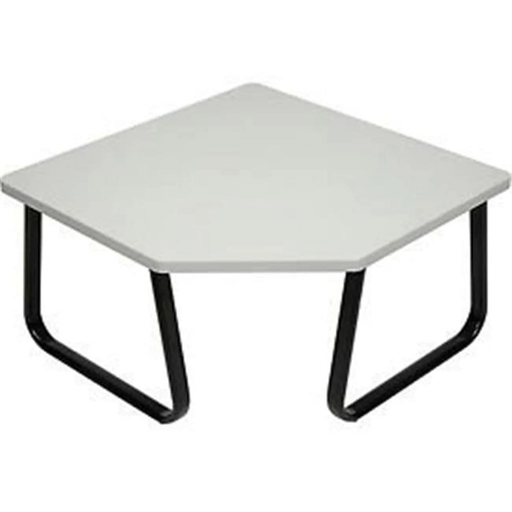 30 x 30 in. Corner Coffee Table with Gray Top G615