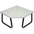 30 x 30 in. Corner Coffee Table with Gray Top G615
