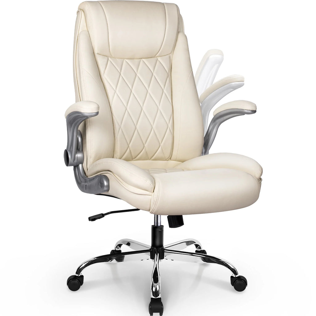 Black Ergonomic High Back Leather Office Chair I39500