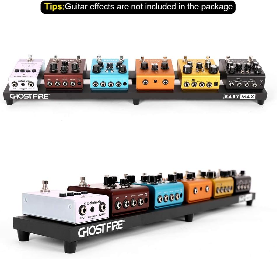 Aluminum Alloy Effect Pedalboard with Carry Bag M802774