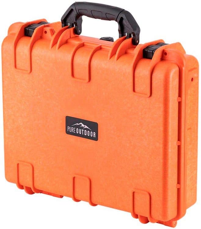Black IP67 Weatherproof Hard Case with Customizable Foam B792771