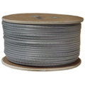 Silver Satin 28 AWG 6 Conductor Phone Cord 1000 Feet N7980