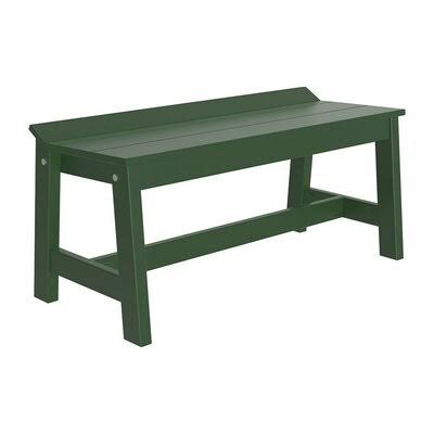 Green Plastic Picnic Bench Q953