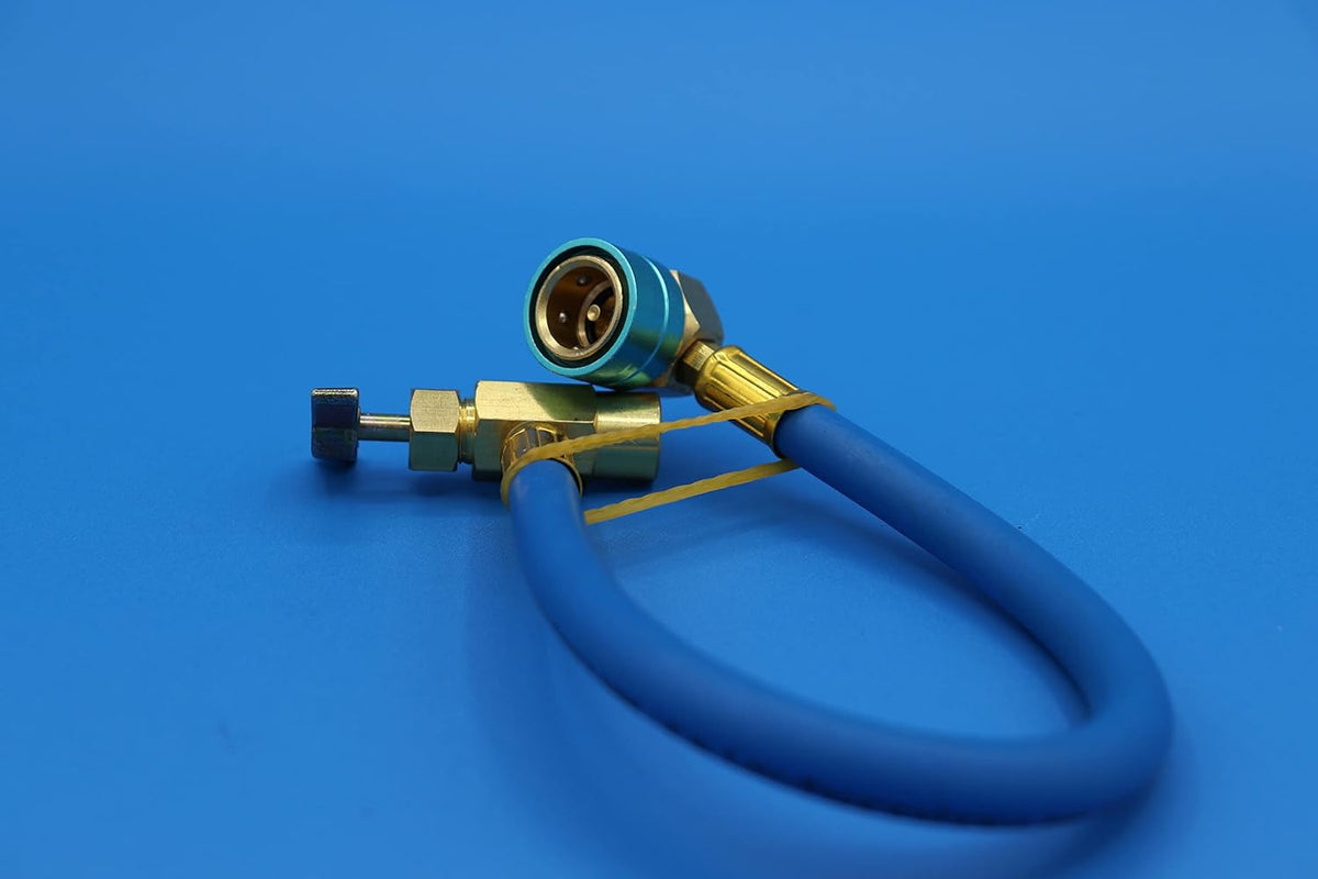 Dye Charge for R1234yf Systems, 3 cans and Brass Charging Hose S387643