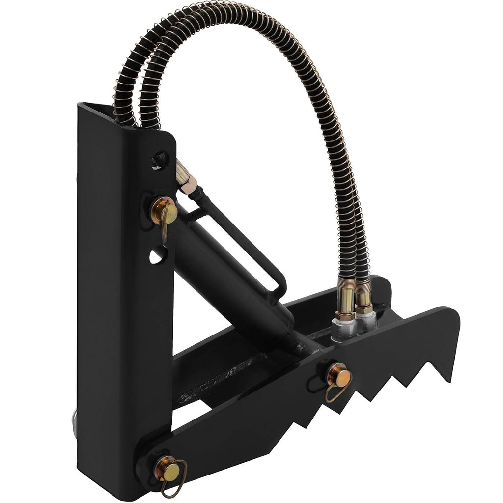 18 Hydraulic Backhoe Thumb, Black Steel Weld On Thumb with Hydraulic Cylinder X253262