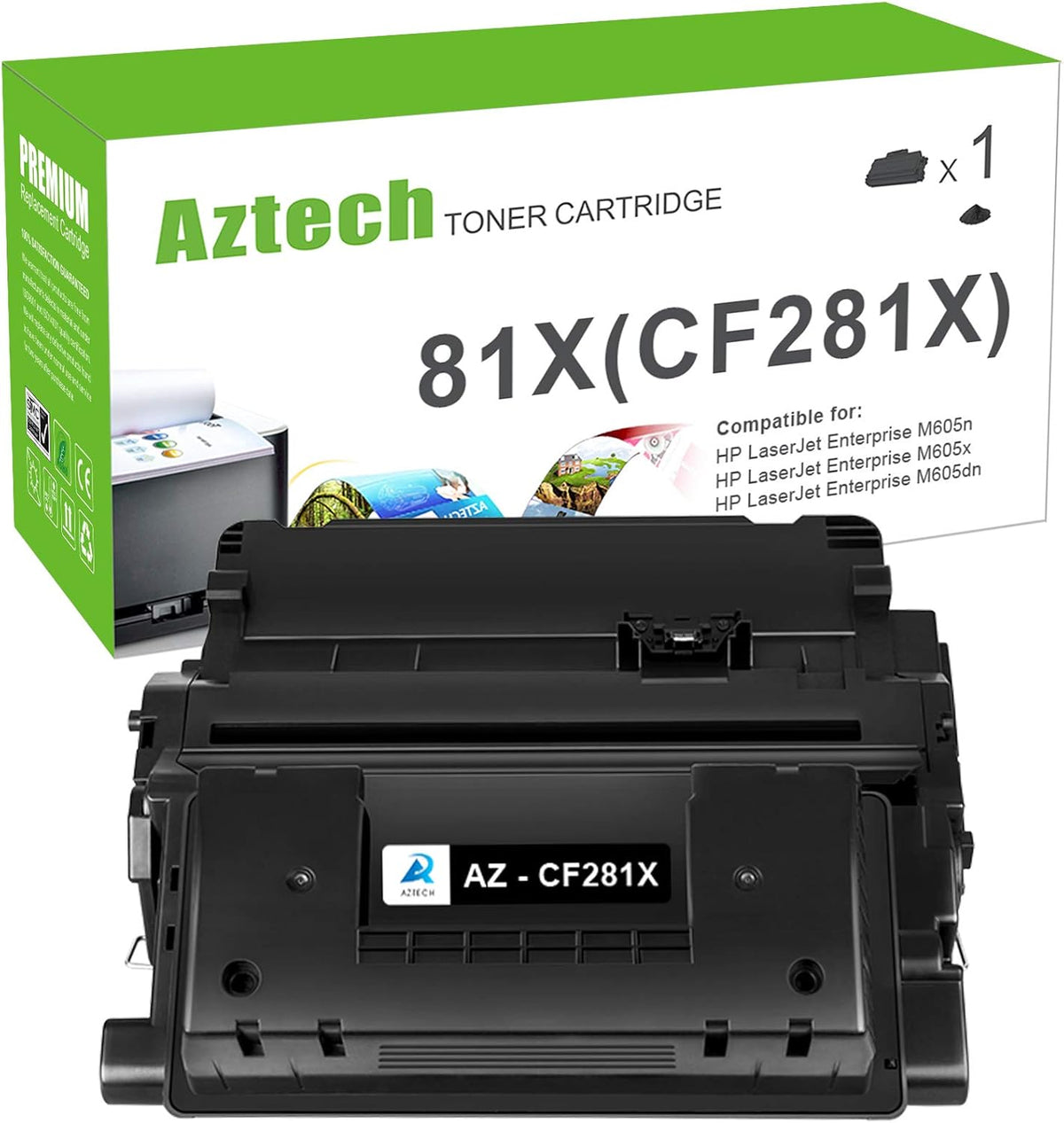 Black 1-Pack Toner Cartridge Pack of 2 A9475