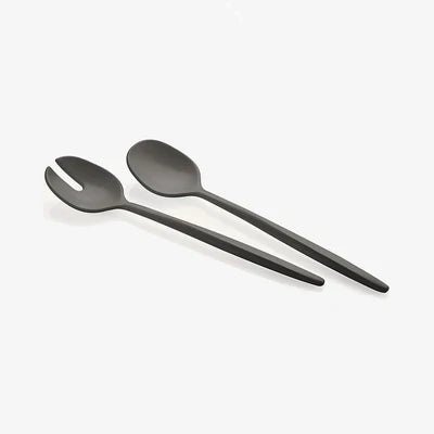 Black Salad Servers T314