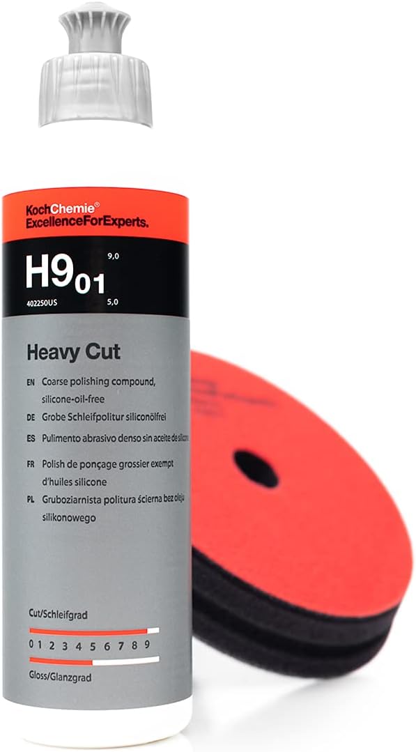 Heavy Cut Coarse Polishing Compound, Silicone-Oil-Free, 1 Liter, Pack of 2 T794