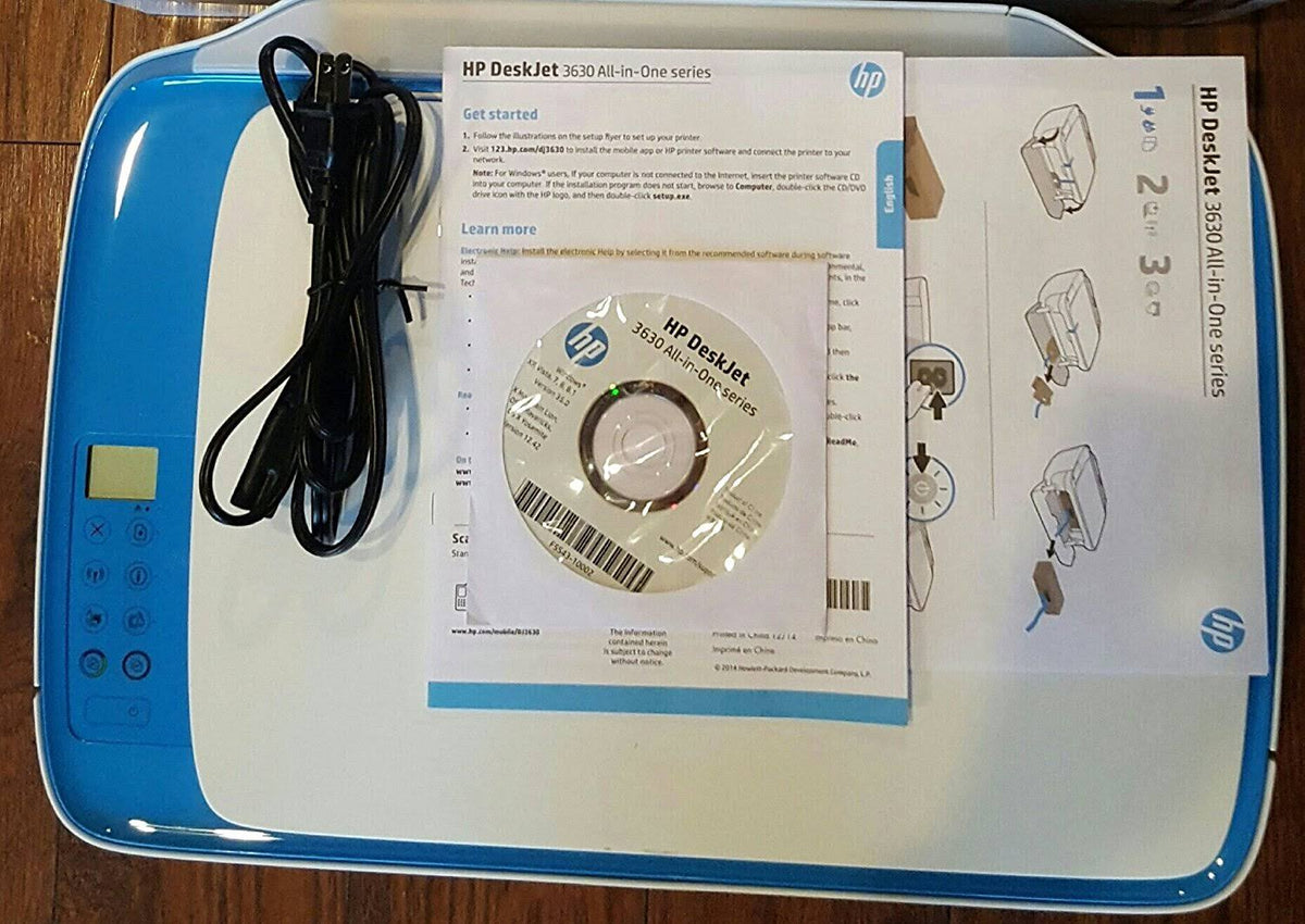 HP Deskjet 3632 All-in-One Printer Copier Scanner S323