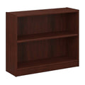 2 Shelf Bookcase in Vogue Cherry D971