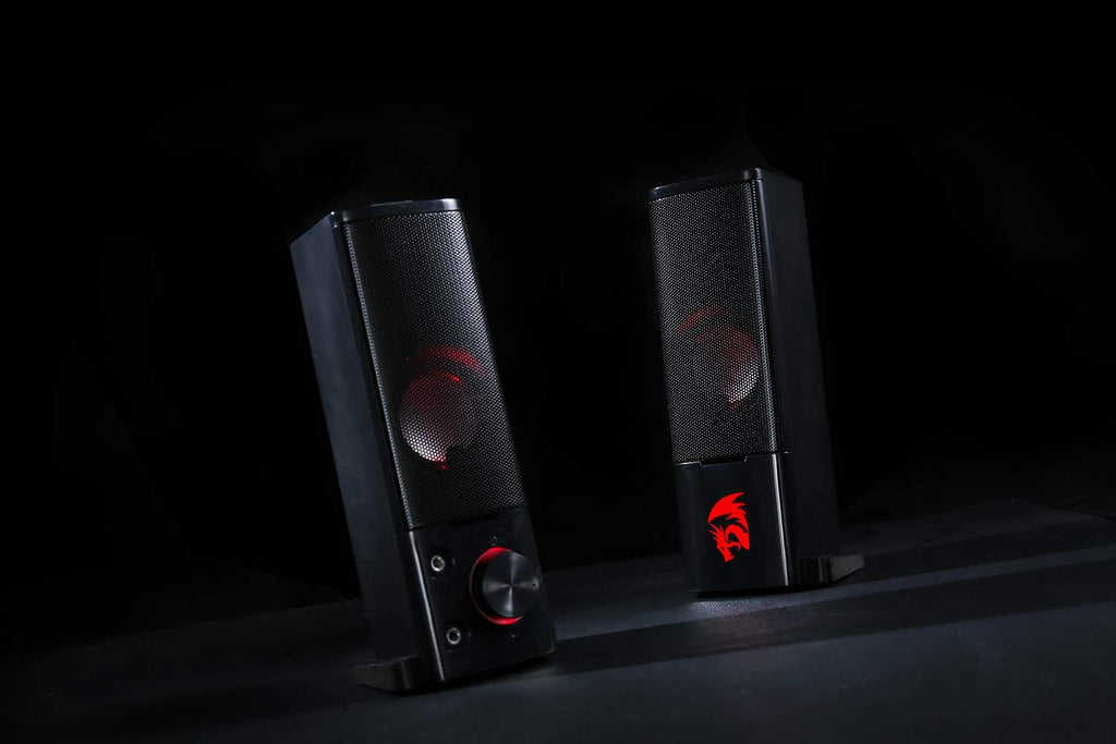 2.0 Channel Stereo Desktop Computer Speakers with Headphone Jack, USB Powered, Pack of 2 R6227