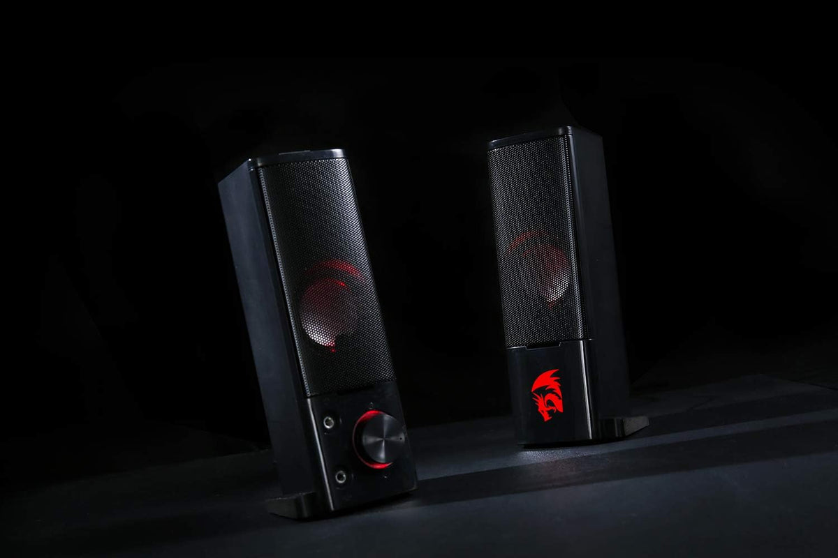 2.0 Channel Stereo Desktop Computer Speakers with Headphone Jack, USB Powered, Pack of 2 R6227
