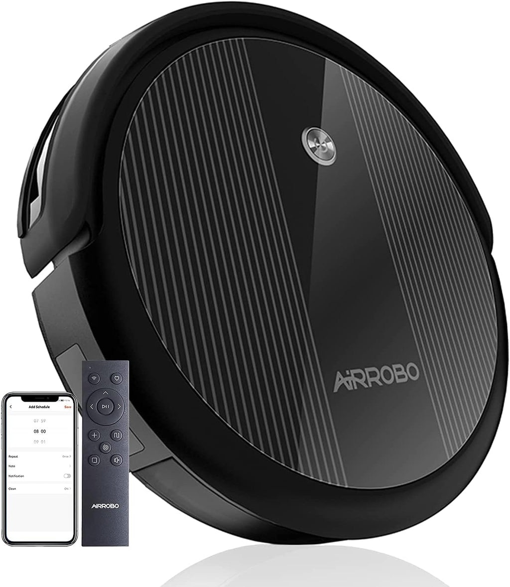 Black Robot Vacuum Cleaner O567