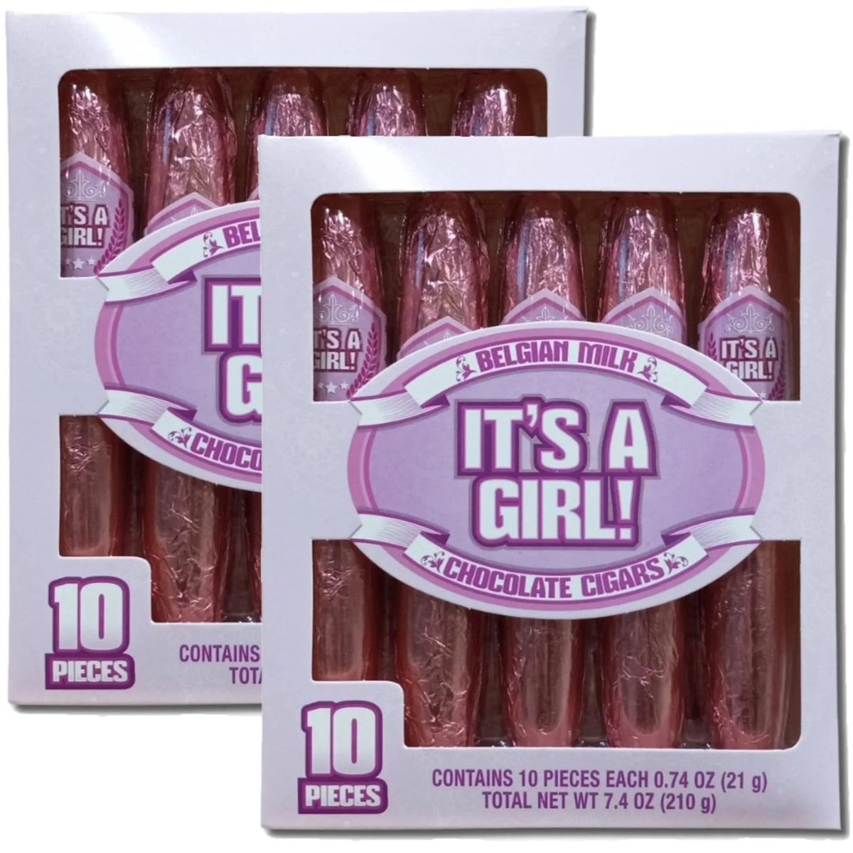 Belgian Milk Chocolate Celebration Sticks Box of 10 Pack of 2 R91861