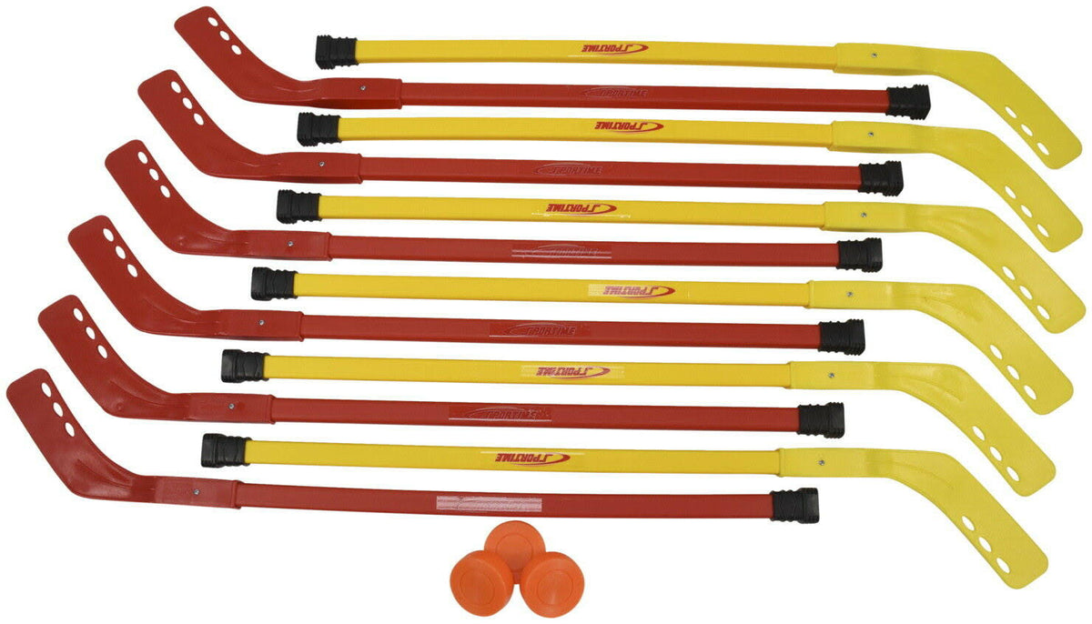 36 in. Elementary Floor Hockey Set Red & Yellow K391