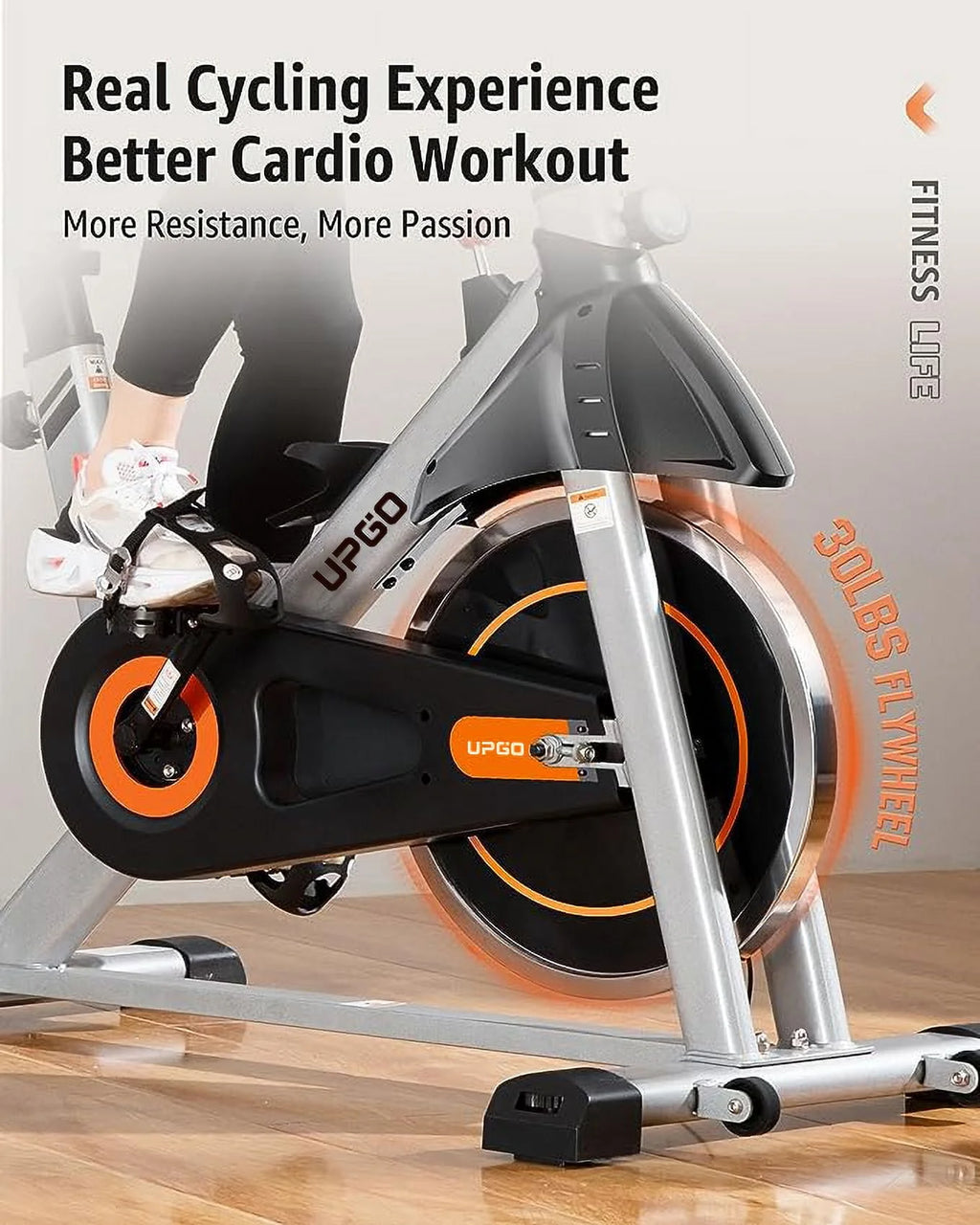 Magnetic Indoor Cycling Bike with 35lbs Flywheel R900