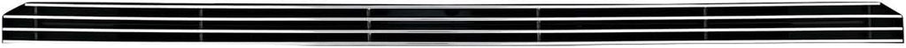 Black Billet Bumper Grille Overlay K73144