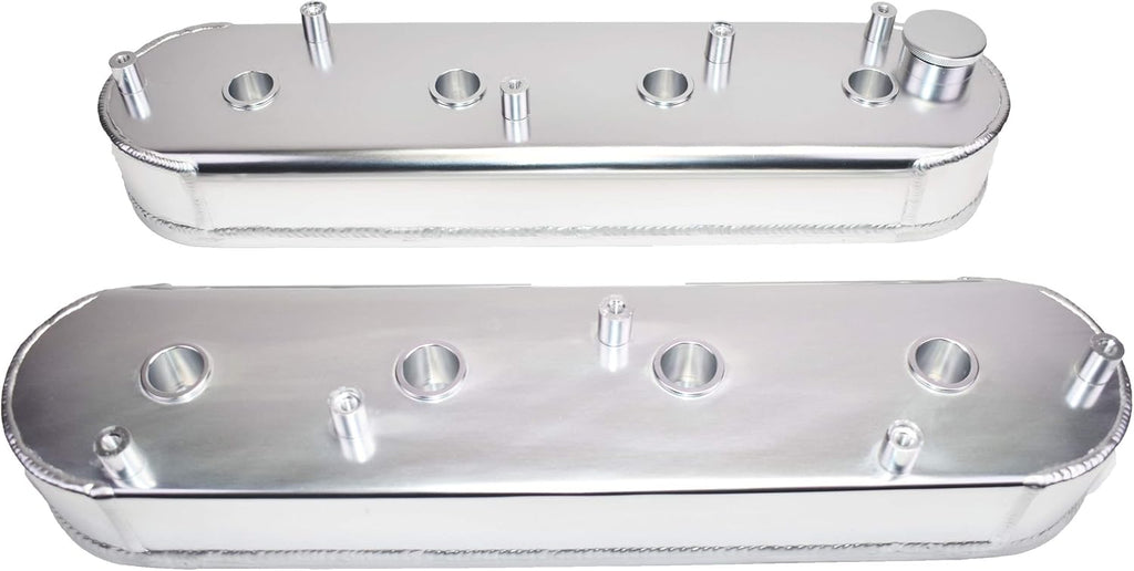 Clear Fabricated Aluminum Valve Covers with Coil Mounts G683009