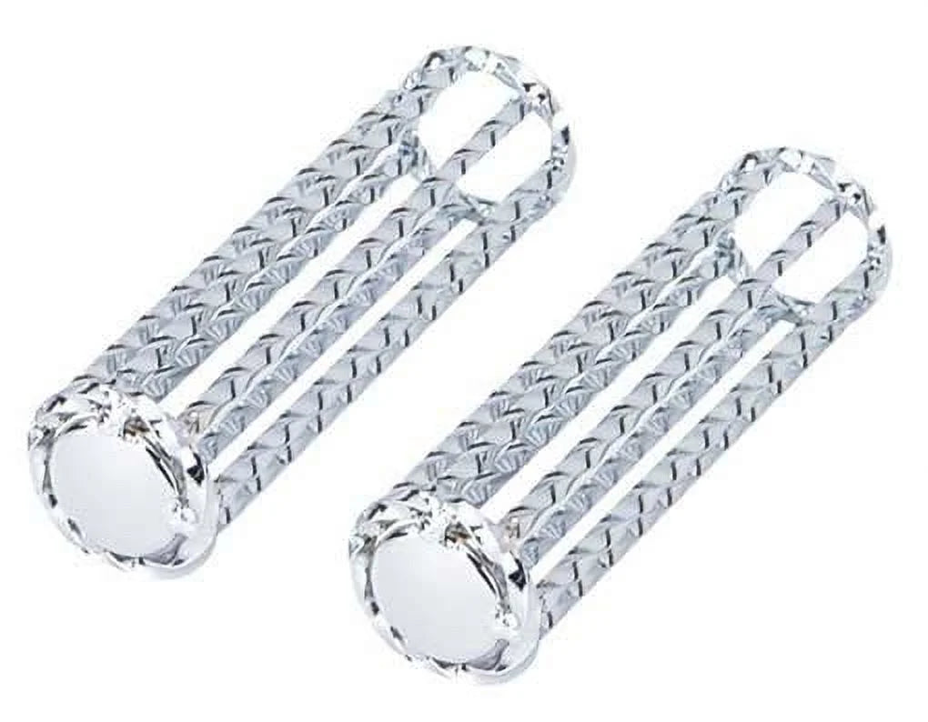 Chrome Bike Grips I6872